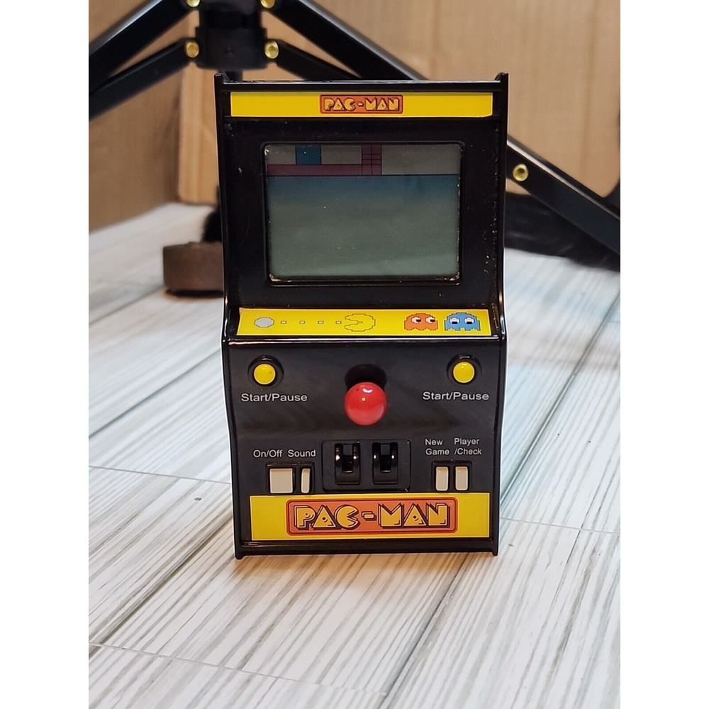 MGA Entertainment Pac-Man Mini Arcade Namco 1980 Cabinet Tested-Works